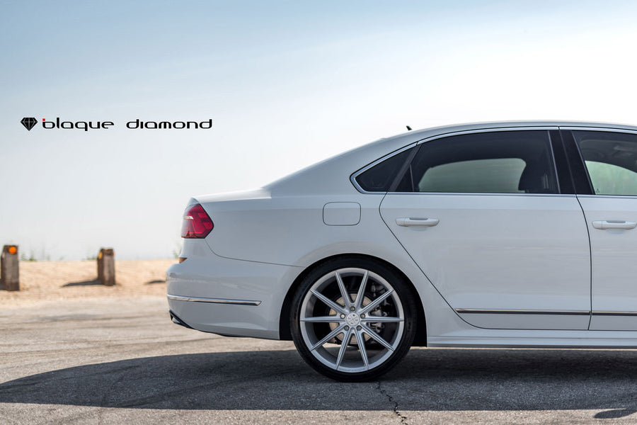 19" BLAQUE DIAMOND BD11 SILVER CONCAVE WHEELS RIMS FITS BMW F30 320 328 335