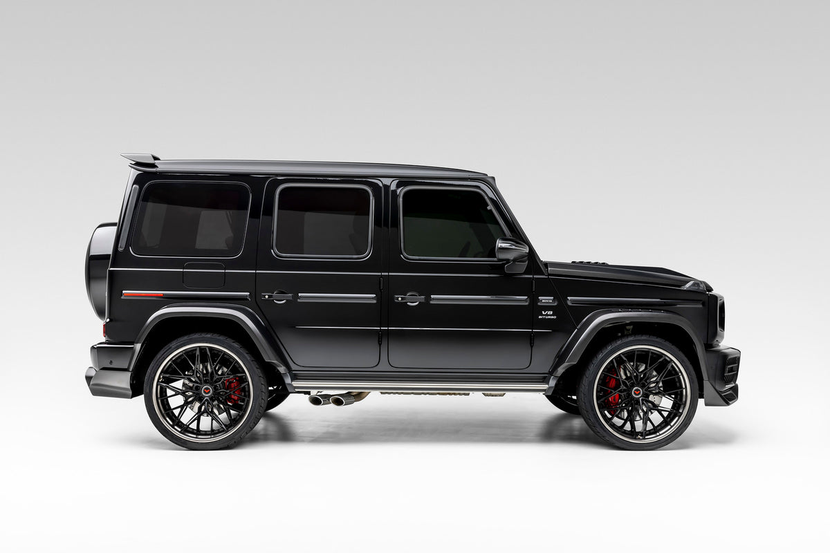 Vorsteiner Rear Roof Spoiler Glossy Carbon Fiber PP 2x2 Fits Mercedes G550