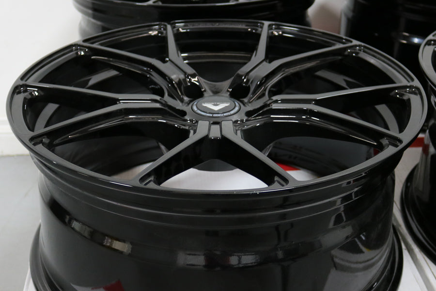 20" Vorsteiner V-FF 103 Forged Black Wheels Rims Fits E350 E550 E63 S550 S63