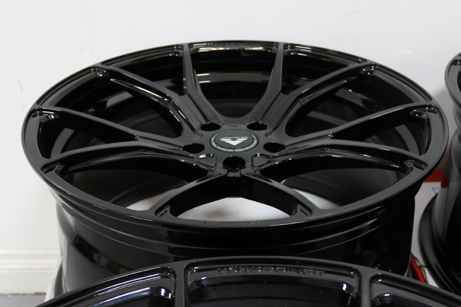 20" Vorsteiner V-FF 103 Forged Black Wheels Rims Fits E350 E550 E63 S550 S63