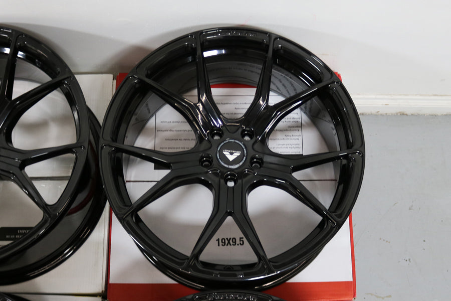20" Vorsteiner V-FF 103 Forged Black Wheels Rims Fits E350 E550 E63 S550 S63
