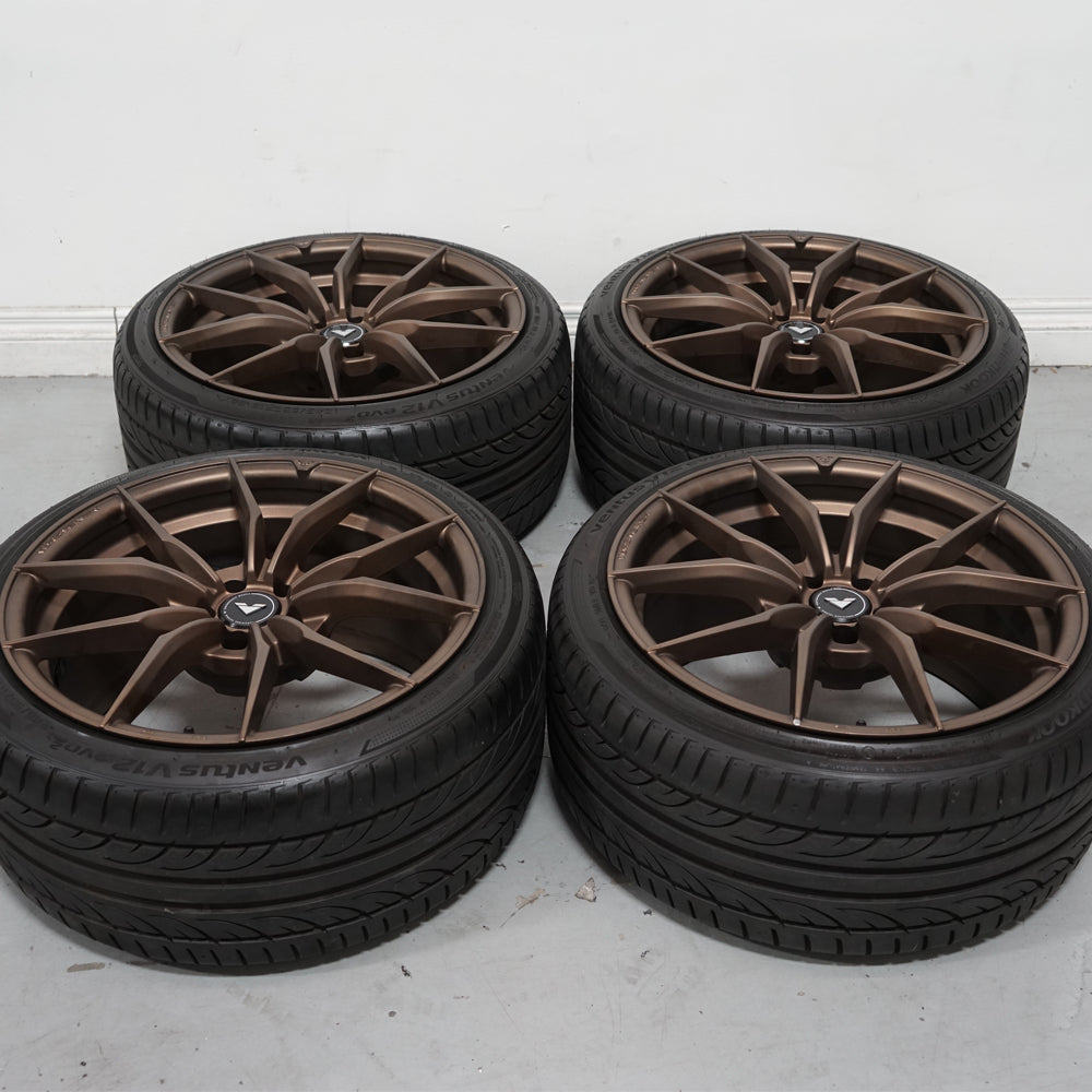 18" Vorsteiner V-FF 108 Forged Concave Bronze Wheels Rims Fits Subaru WWRX