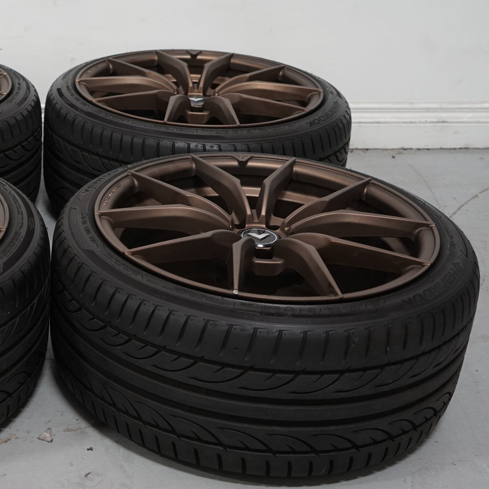 18" Vorsteiner V-FF 108 Forged Concave Bronze Wheels Rims Fits Subaru WWRX