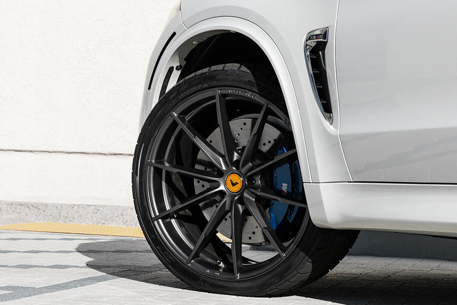 Vorsteiner Flow Forged Wheels Gold Center Caps - Set of 4