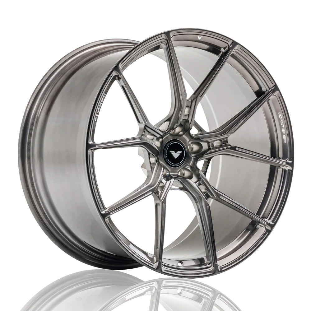 20/21" Vorsteiner VPX 101 Brushed 20x9 21x12 Wheels Rims Fits Corvette C8
