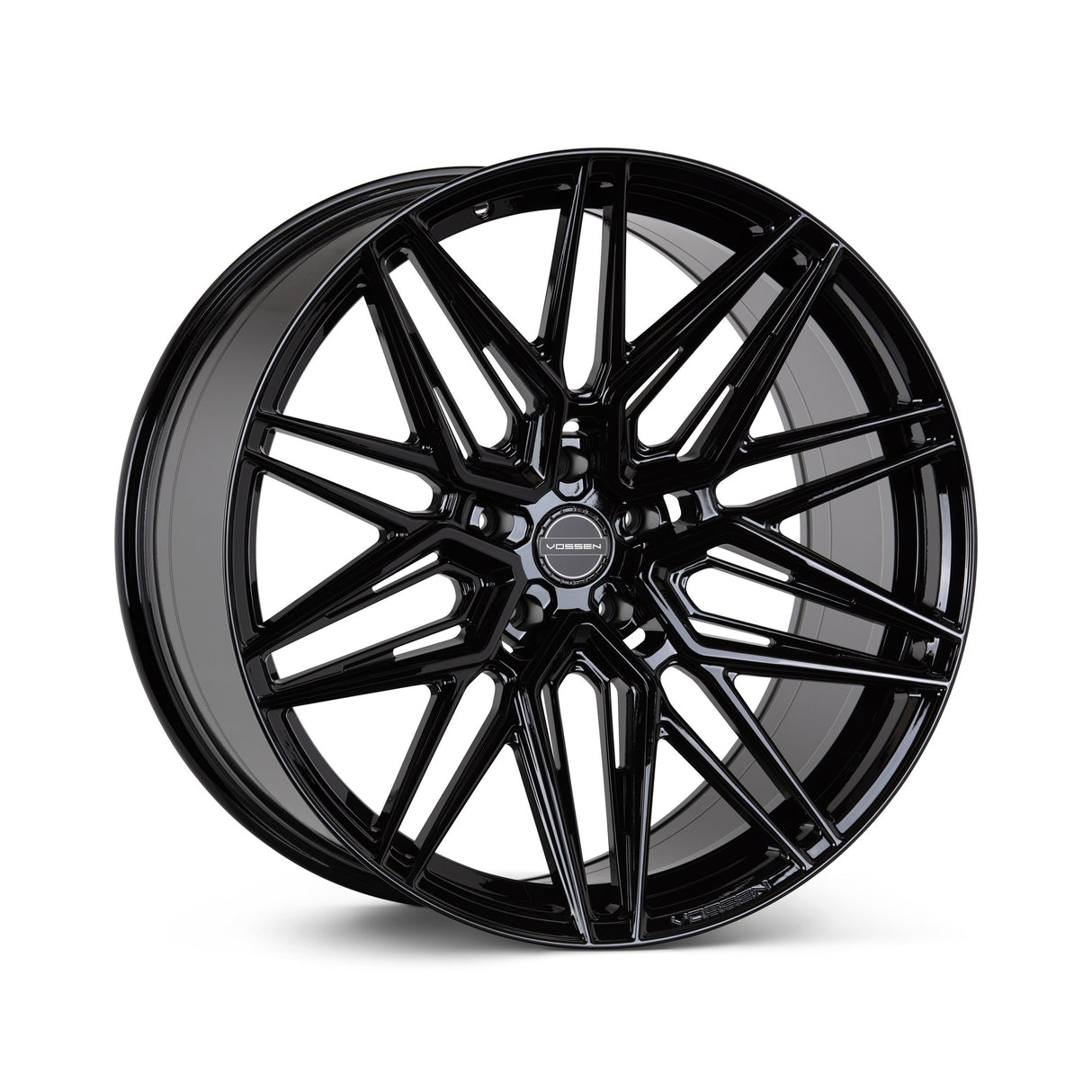 20" Vossen HF7 Gloss Black 20x9 20x10.5 Wheels Fits Mercedes CLS63 CLS550 CLS55