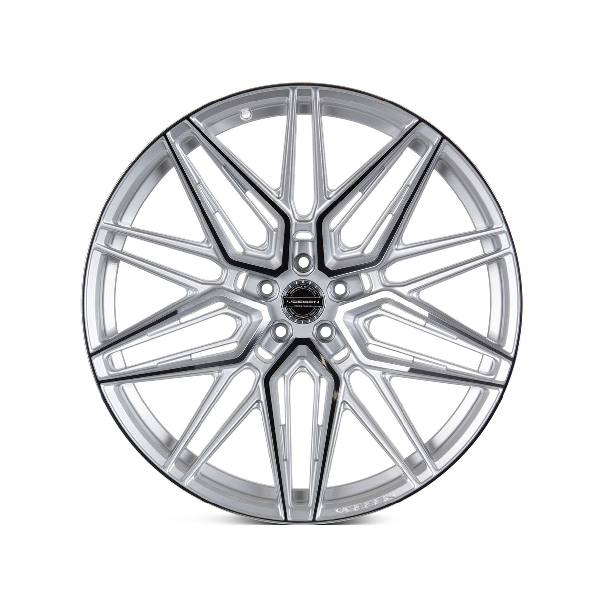 20" Vossen HF7 Silver Polished 20x9 20x10 Concave Wheels Rims Fits Pontiac G8