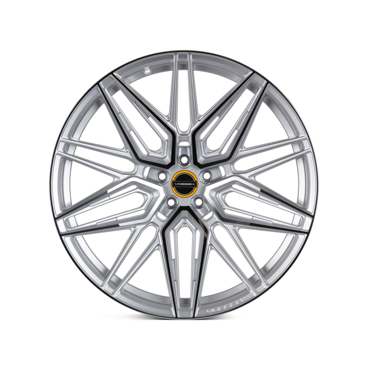 20" Vossen HF7 Silver Polished 20x9 20x10.5 Concave Wheels Fits Honda Accord CP2