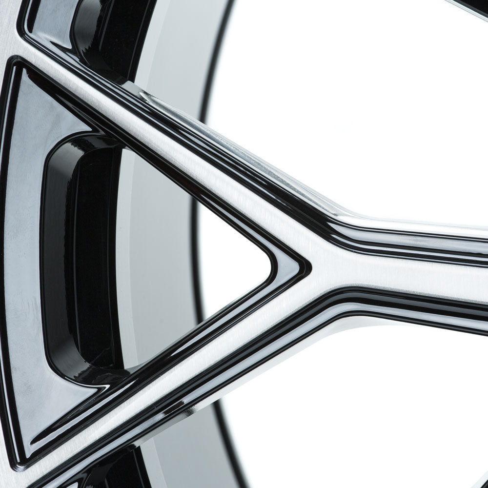 20" Vossen HF2 Black 20X8.5 20X10.5 1125 Concave Wheels Rims Fits BMW 325i 328i