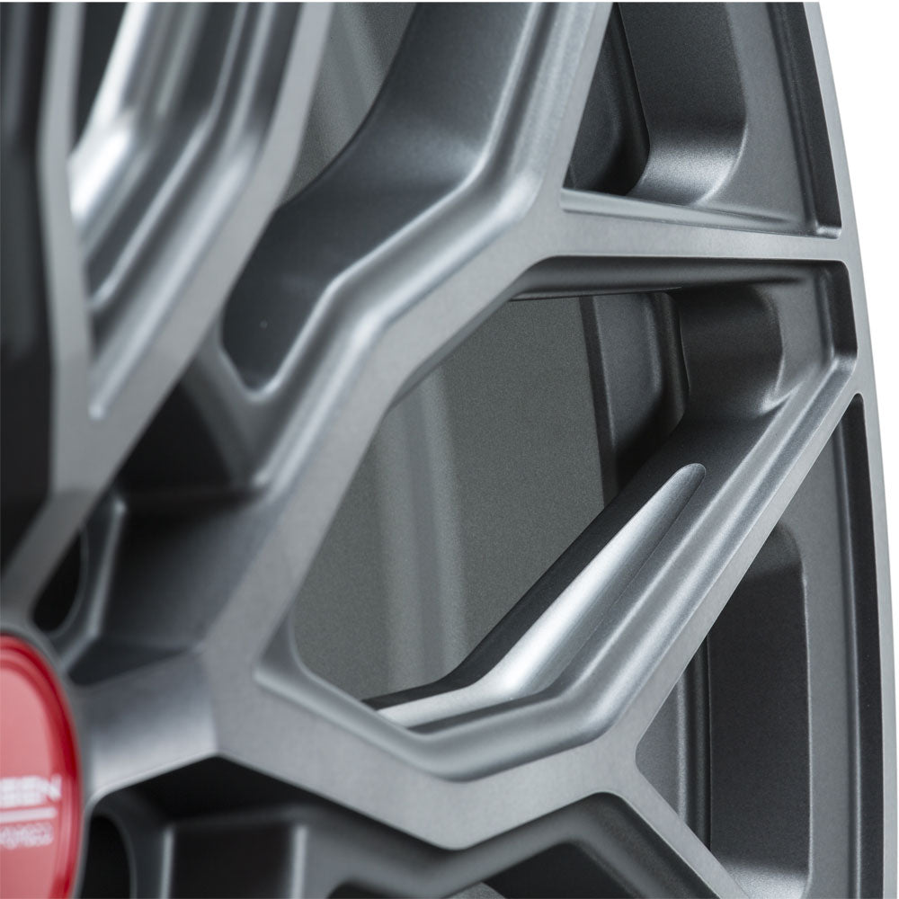 24" Vossen HF2 Grey 24X10 24X10 1029 Concave Wheels Rims Fits Toyota Sequoia 01-