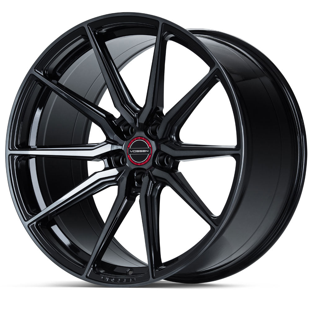 24" Vossen HF3 Black 24X10 24X10 1316 Concave Wheels Rims Fits Mercedes-Benz G50