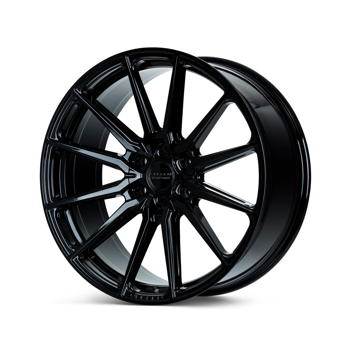 22" Vossen HF6-1 Gloss Black 22x9.5 Concave Wheels Fits Chevrolet Silverado 1500