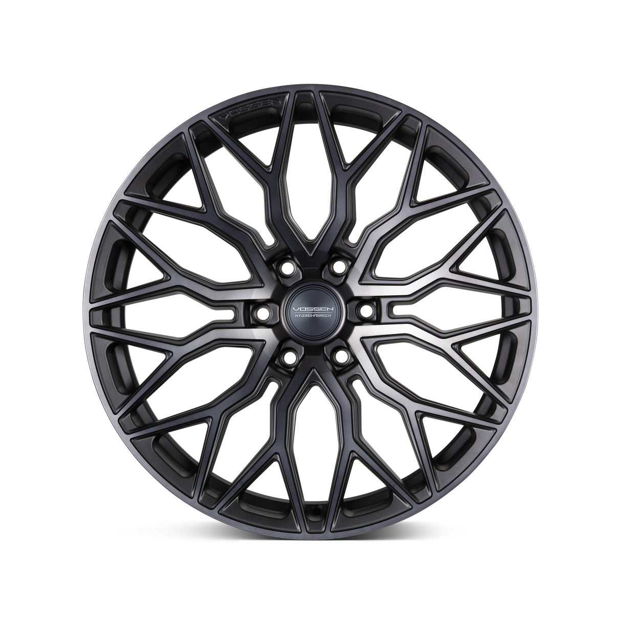 22" Vossen HF6-3 Tinted Matte Gunmetal 22x9.5 Wheels Fits Toyota Sequoia 2nd Gen