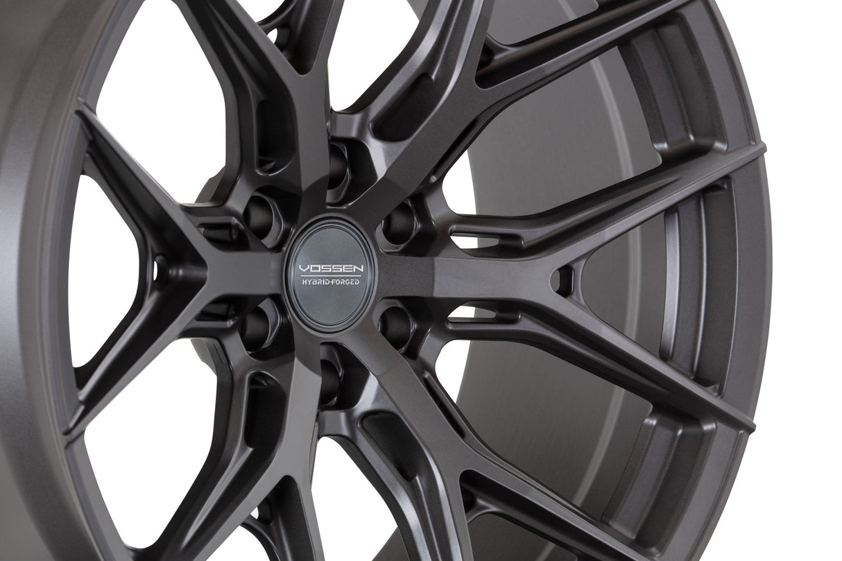 20" Vossen HF6-4 Gunmetal 20x9 Concave Wheels Rims Fits Chevrolet Silverado 1500