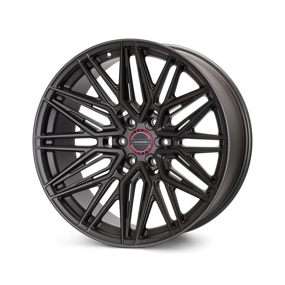24" Vossen HF6-5 Matte Gunmetal 24x10 Concave Wheels Rims Fits Cadillac Escalade