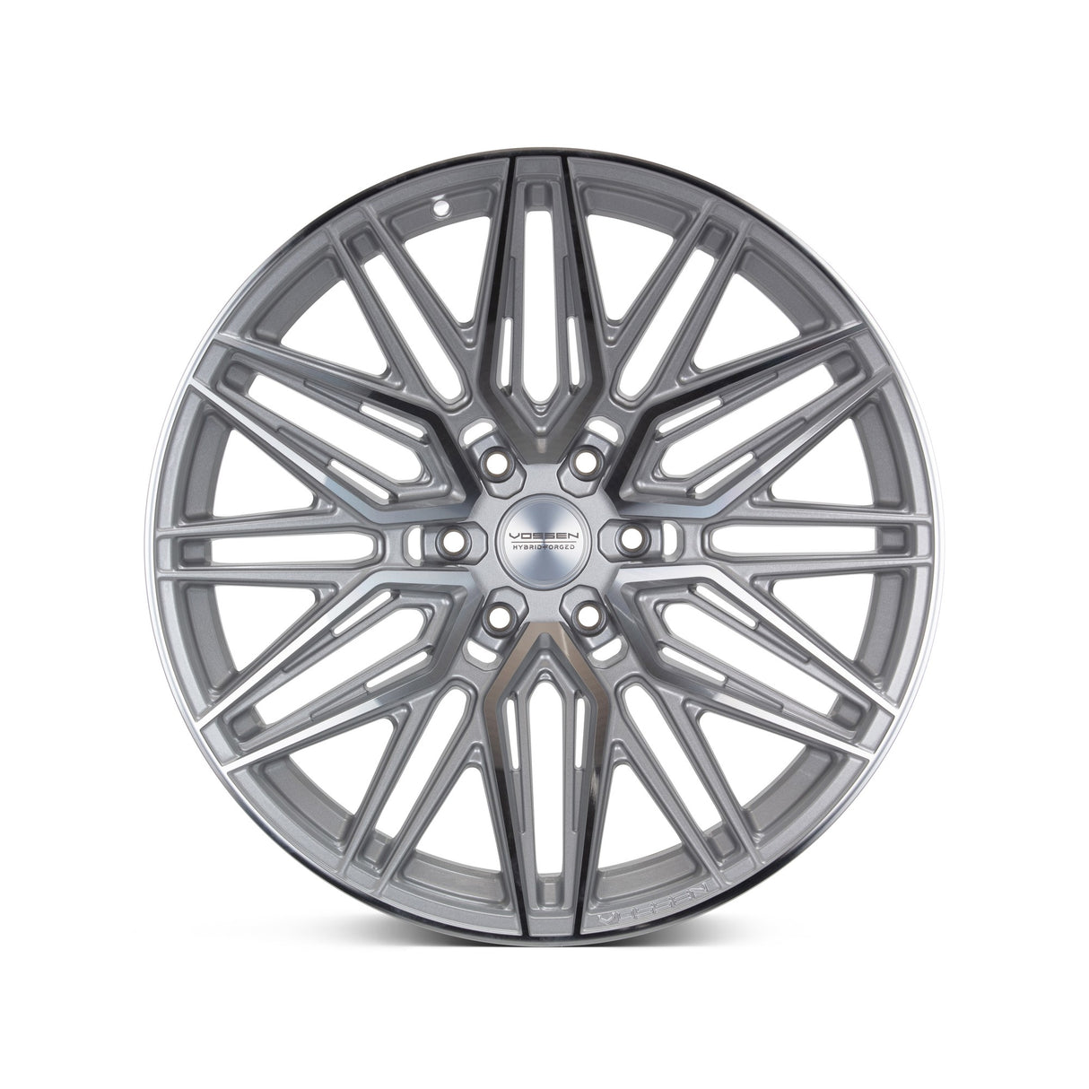 22" Vossen HF6-5 Silver Polished 22x10 Concave Wheels Fits Ford Bronco Raptor