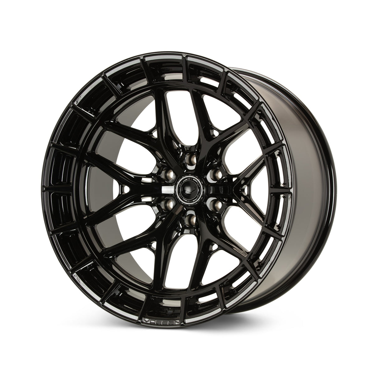 22" Vossen HFX1 Gloss Black 22x12 Concave Wheels Rims Fits RAM 1500 TRX