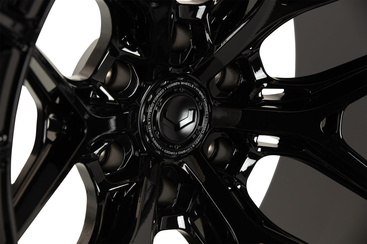 22" Vossen HFX1 Gloss Black 22x12 Concave Wheels Rims Fits RAM 1500 TRX