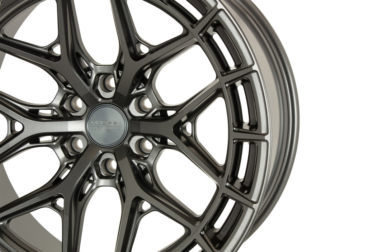 22" Vossen HFX1 Matte Gunmetal 22x12 Concave Wheels Fits Ford F150 2015-2020