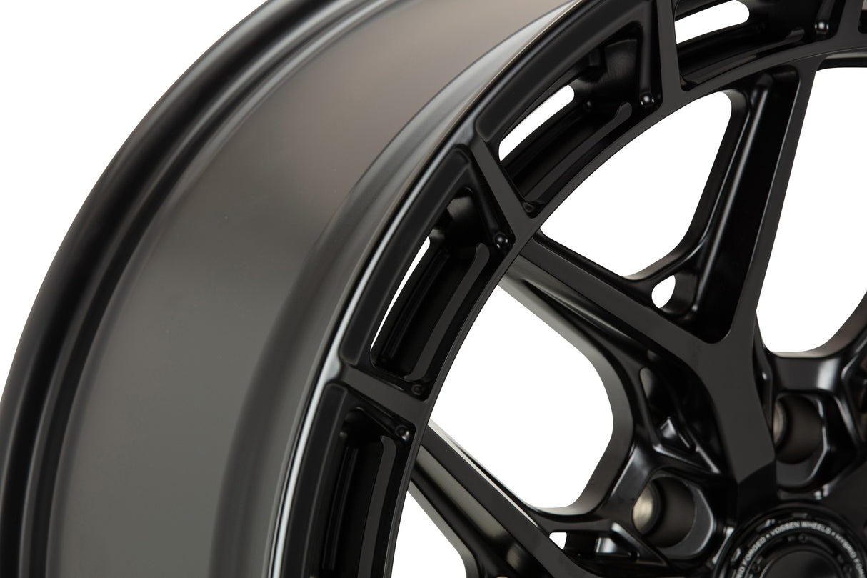 20" Vossen HFX1 Satin Black 20x9.5 Concave Wheels Rims Fits RAM 1500 TRX