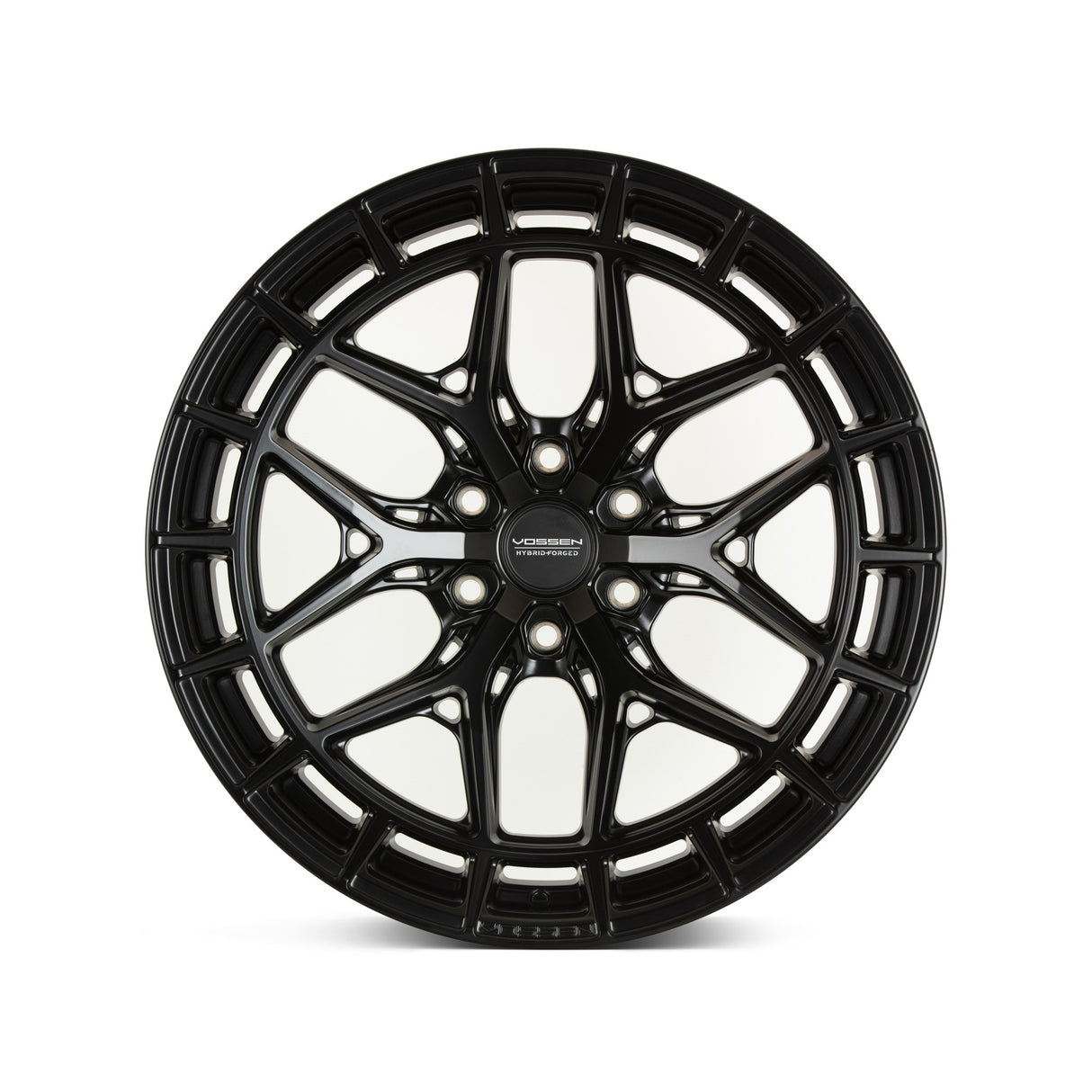 22" Vossen HFX1 Satin Black 22x9.5 Concave Wheels Rims Fits Chevrolet Tahoe