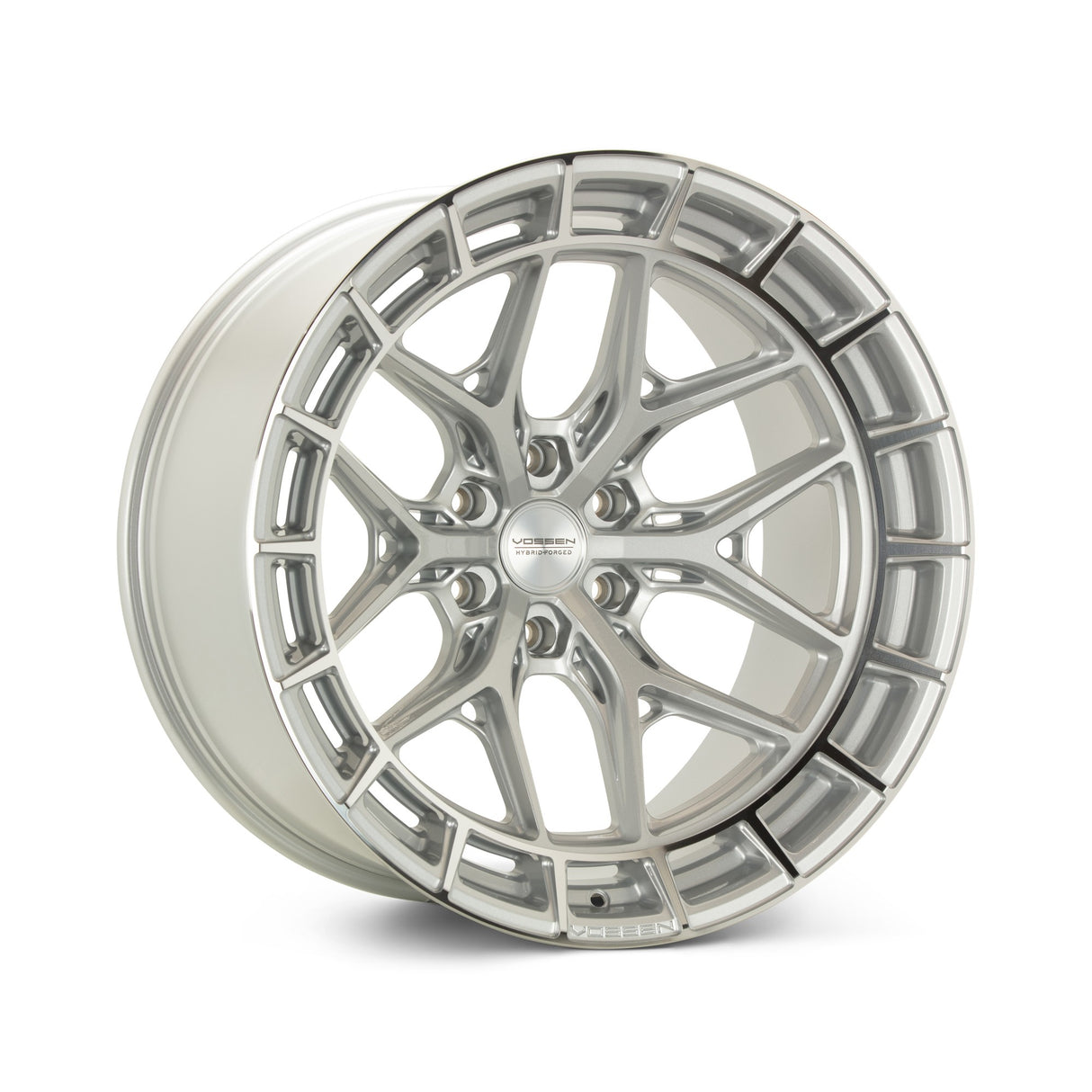 22" Vossen HFX1 Silver Polished 22x12 Concave Wheels Fits Ford F150 2015-2020