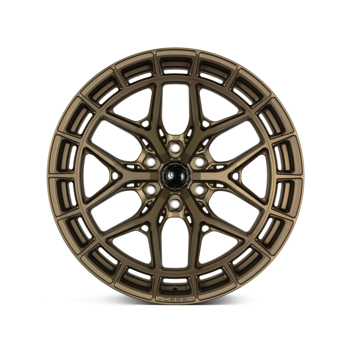 22" Vossen HFX1 Terra Bronze 22x12 Concave Wheels Rims Fits RAM 1500 TRX