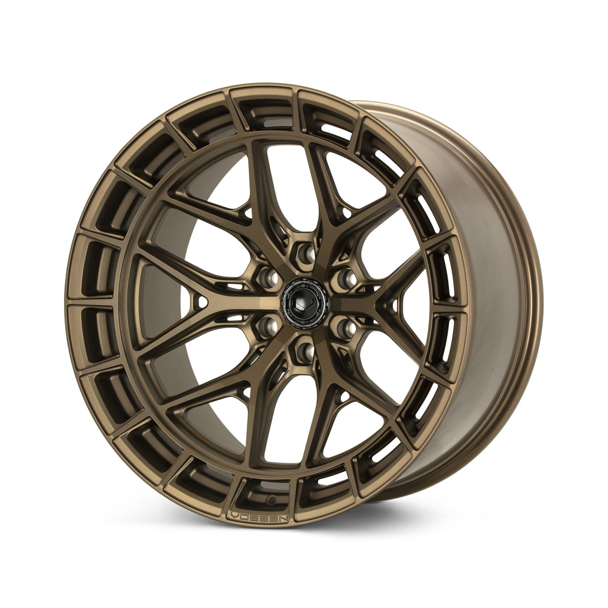 22" Vossen HFX1 Terra Bronze 22x12 Concave Wheels Rims Fits Ford Bronco Raptor