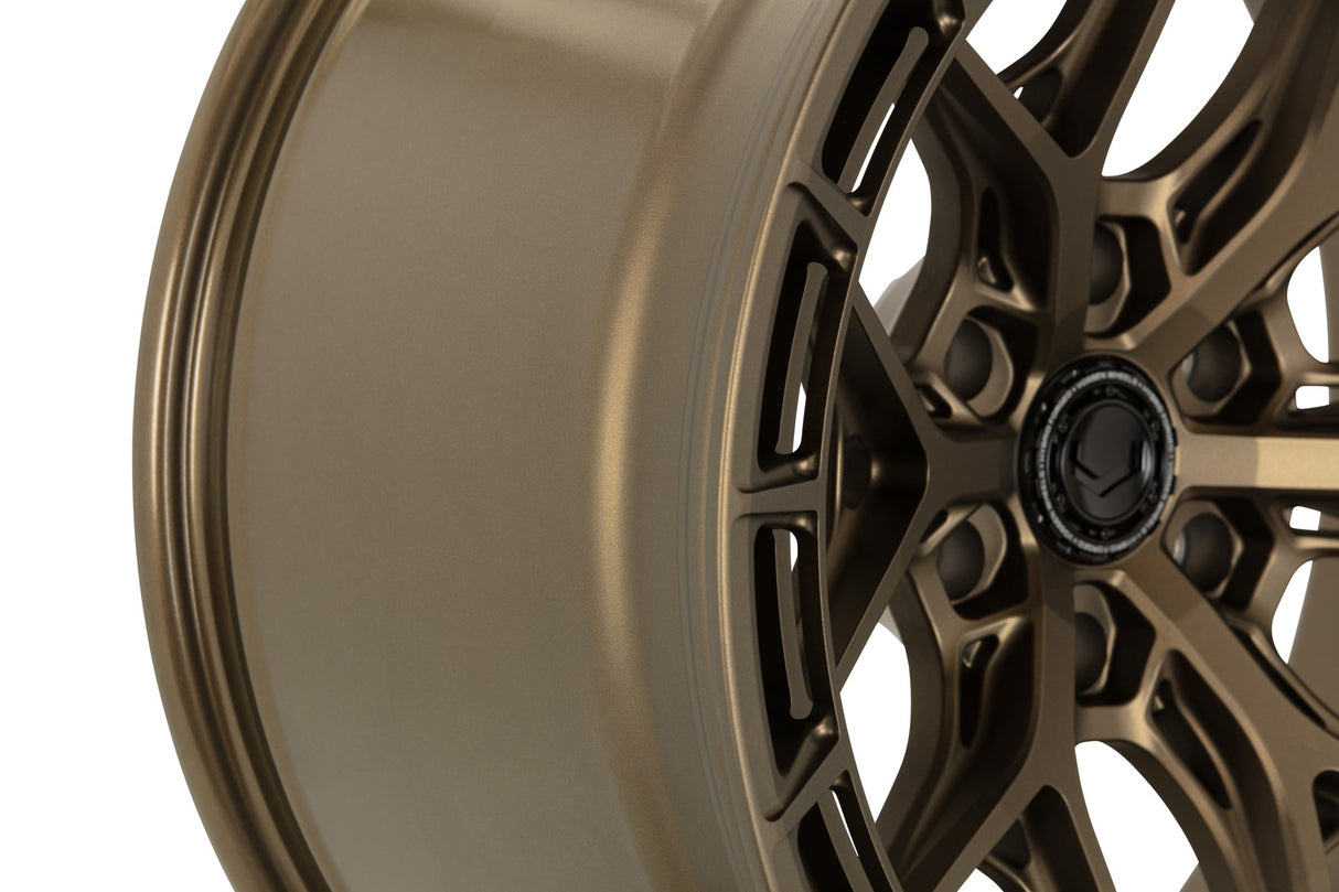 22" Vossen HFX1 Terra Bronze 22x12 Concave Wheels Rims Fits RAM 1500 TRX