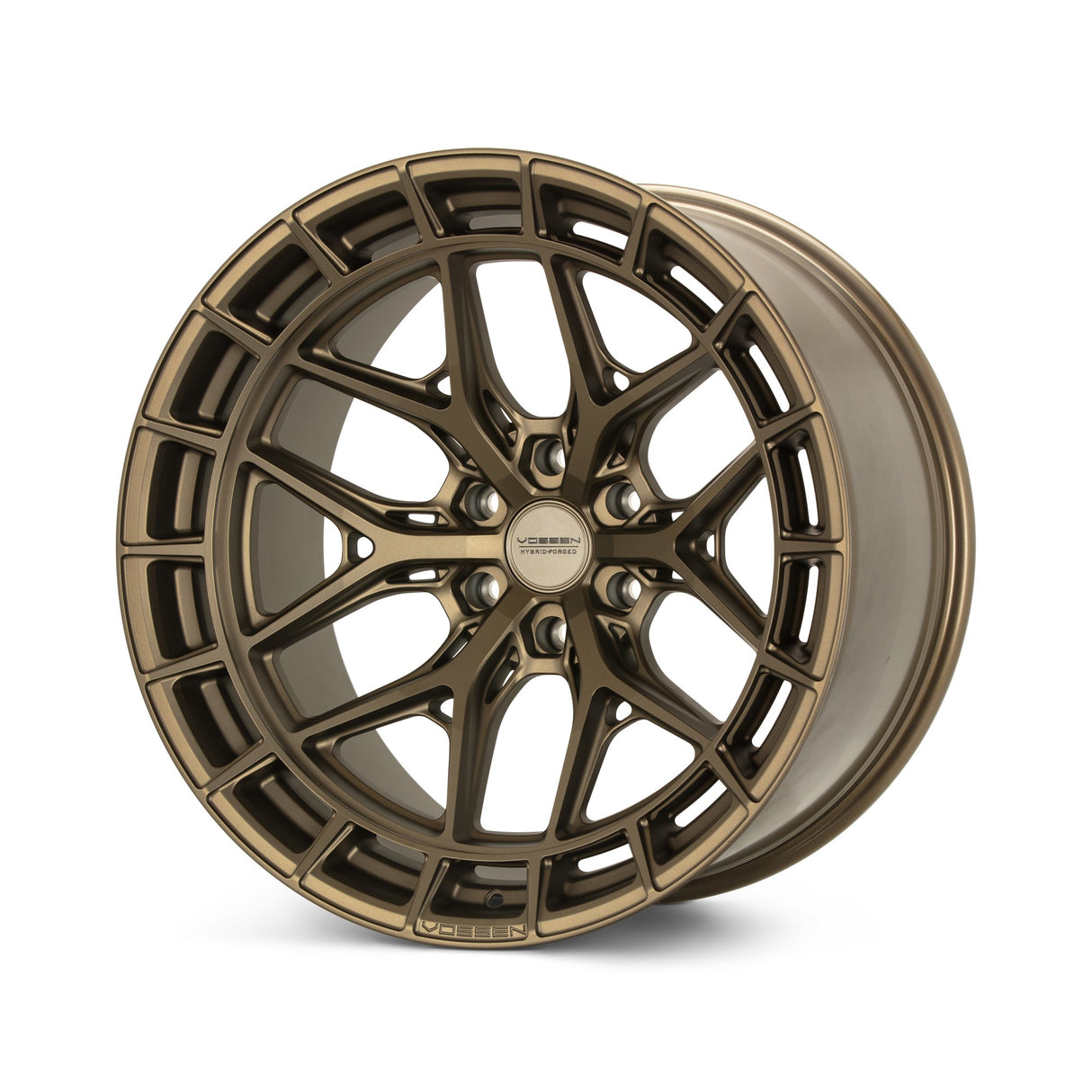 22" Vossen HFX1 Terra Bronze 22x12 Concave Wheels Rims Fits RAM 1500 TRX