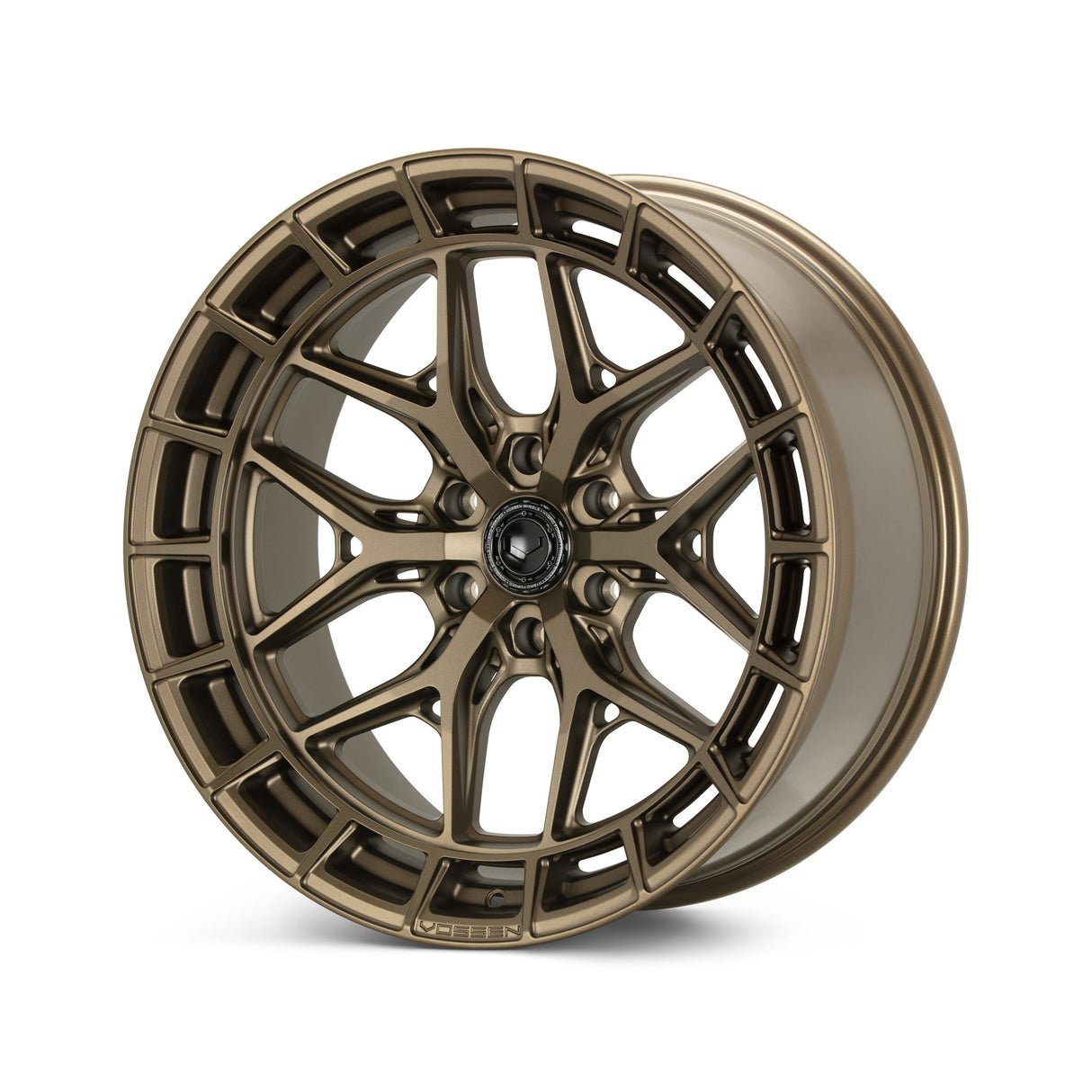 22" Vossen HFX1 Terra Bronze 22x9.5 Concave Wheels Rims Fits Cadillac Escalade V