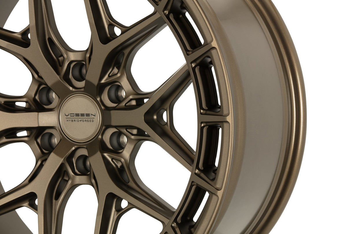 20" Vossen HFX1 Terra Bronze 20x9.5 Concave Wheels Rims Fits Ford Ranger Raptor