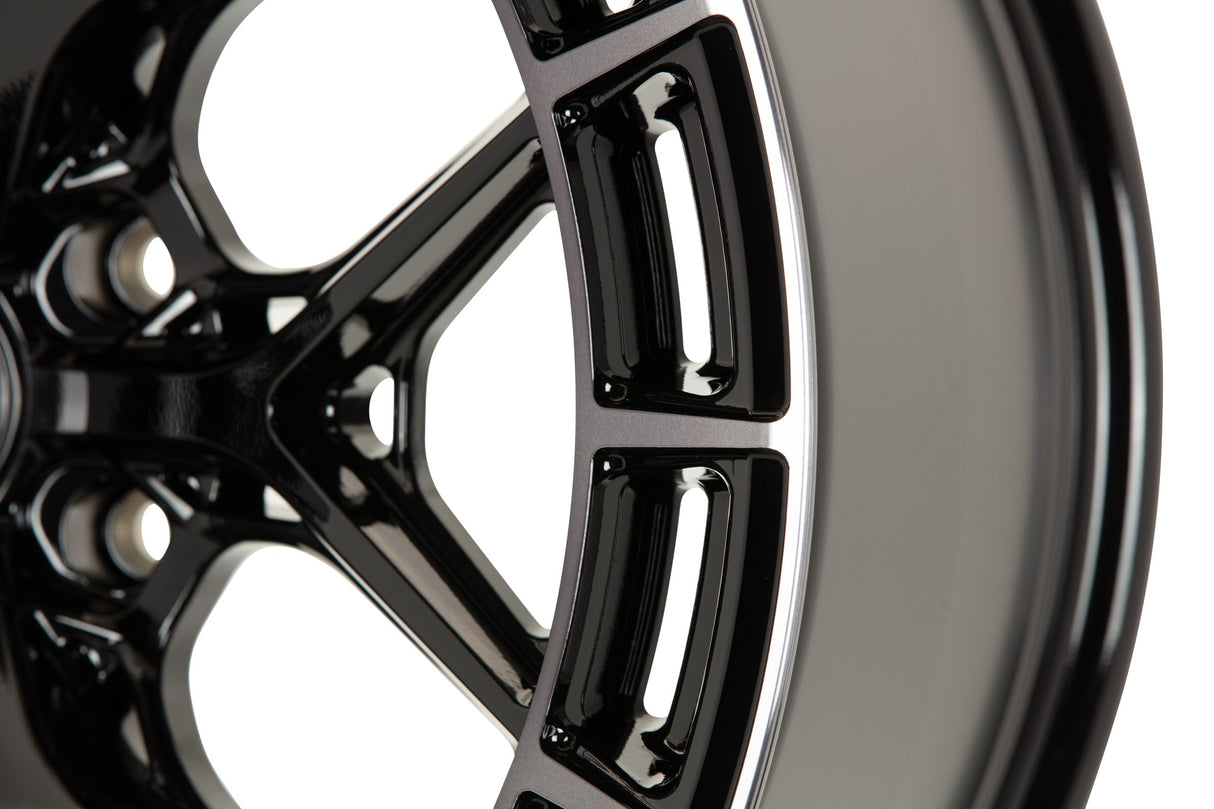 22" Vossen HFX1 Tinted Gloss Black 22x12 Concave Wheels Fits Ford Bronco Raptor