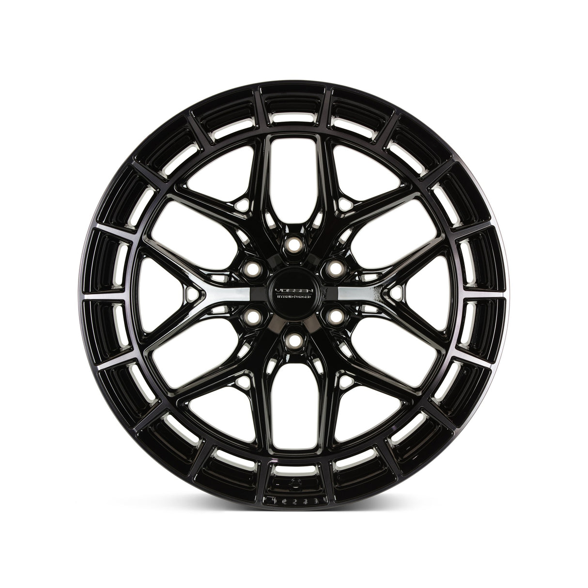 20" Vossen HFX1 Tinted Gloss Black 20x9.5 Concave Wheels Rims Fits RAM 1500