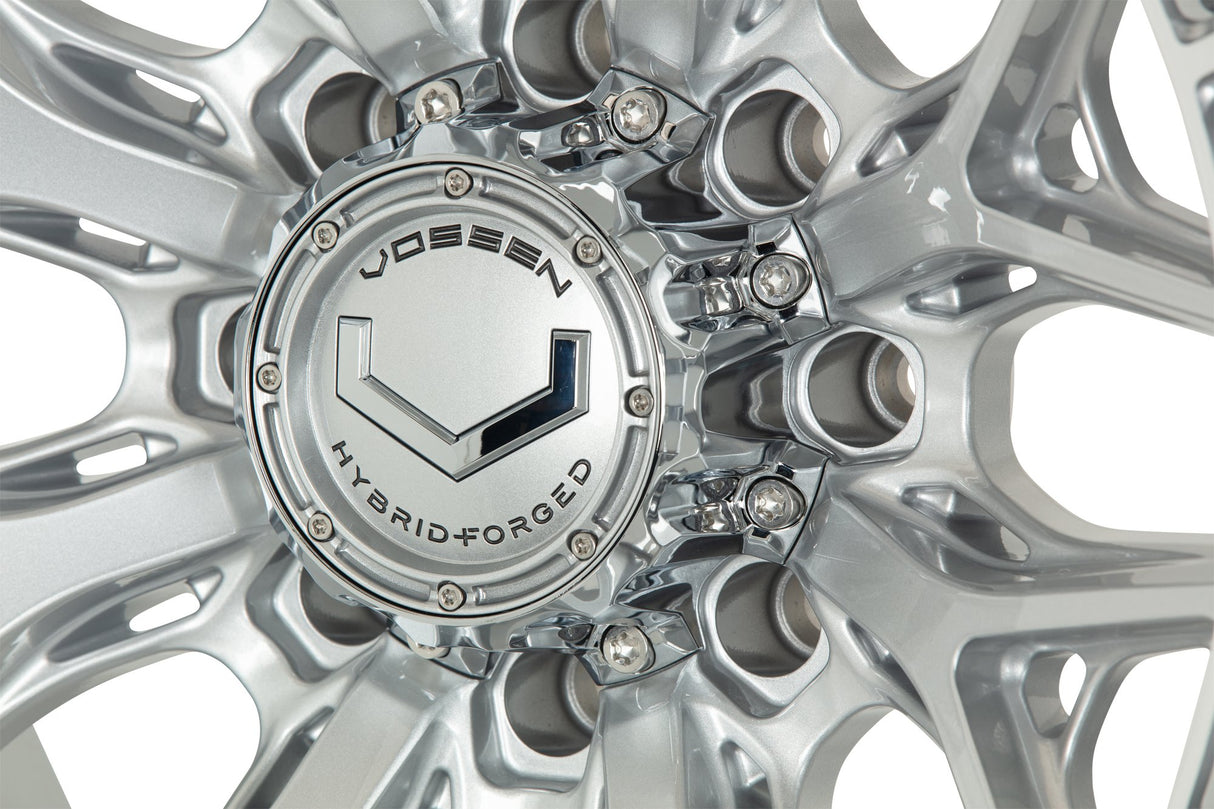 22" Vossen HFX1 Silver Polished 22x10 Concave Wheels Fits Dodge Ram 2500 3500