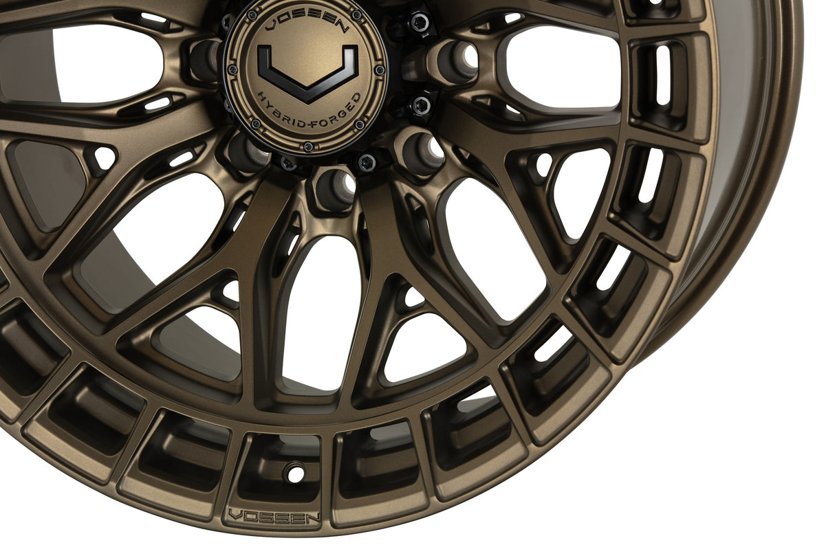 20" Vossen HFX1 Terra Bronze 20x9 Wheels Fits Chevy Silverado 2500HD 3500HD
