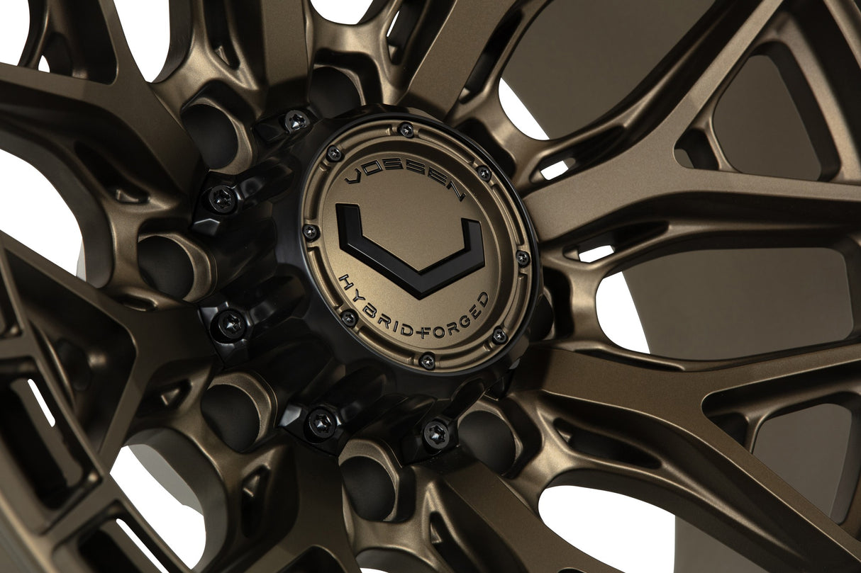 22" Vossen HFX1 Terra Bronze 22x10 Concave Wheels Fits GMC Sierra HD 2001-2010