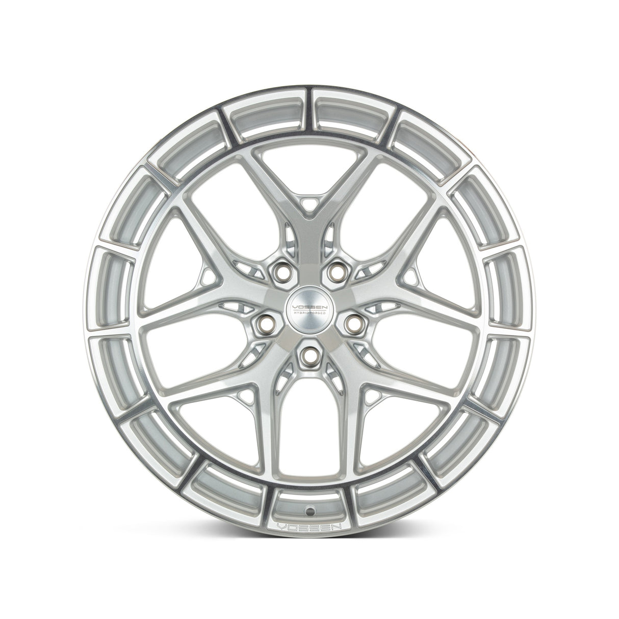 19" Vossen HFX1 Silver Polished 19x8.5 19x9.5 Concave Wheels Fits BMW G02 X4
