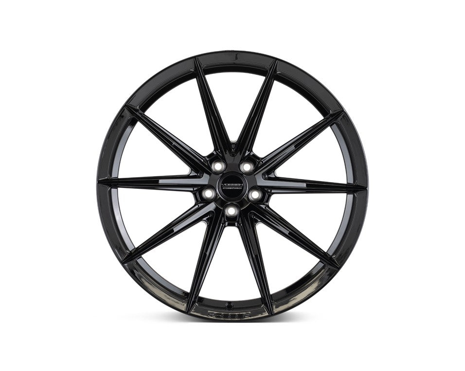 19" Vossen HFX2 Gloss Black 19x8.5 19x9.5 Wheels Fits Mercedes Benz R172 SLK