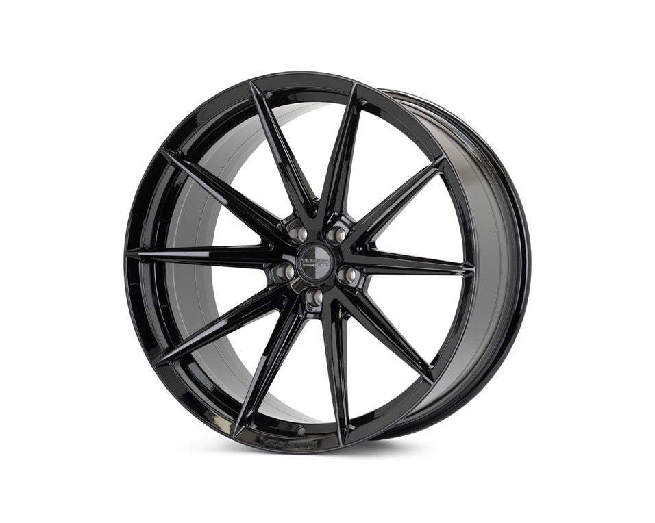 20" Vossen HFX2 Gloss Black 20x9 20x10.5 Wheels Fits Mercedes C250 C300 C350