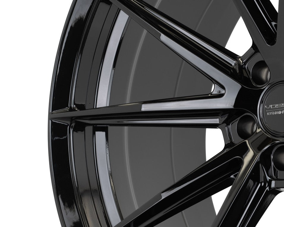 20" Vossen HFX2 Gloss Black 20x9 20x11 Concave Wheels Rims Fits BMW F80 M3