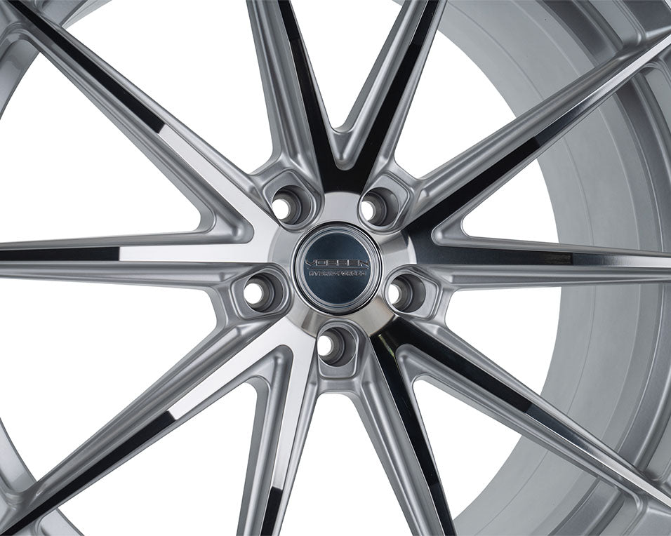 20" Vossen HFX2 Silver Polished 20x9 20x10.5 Wheels Fits Infiniti M37 M56