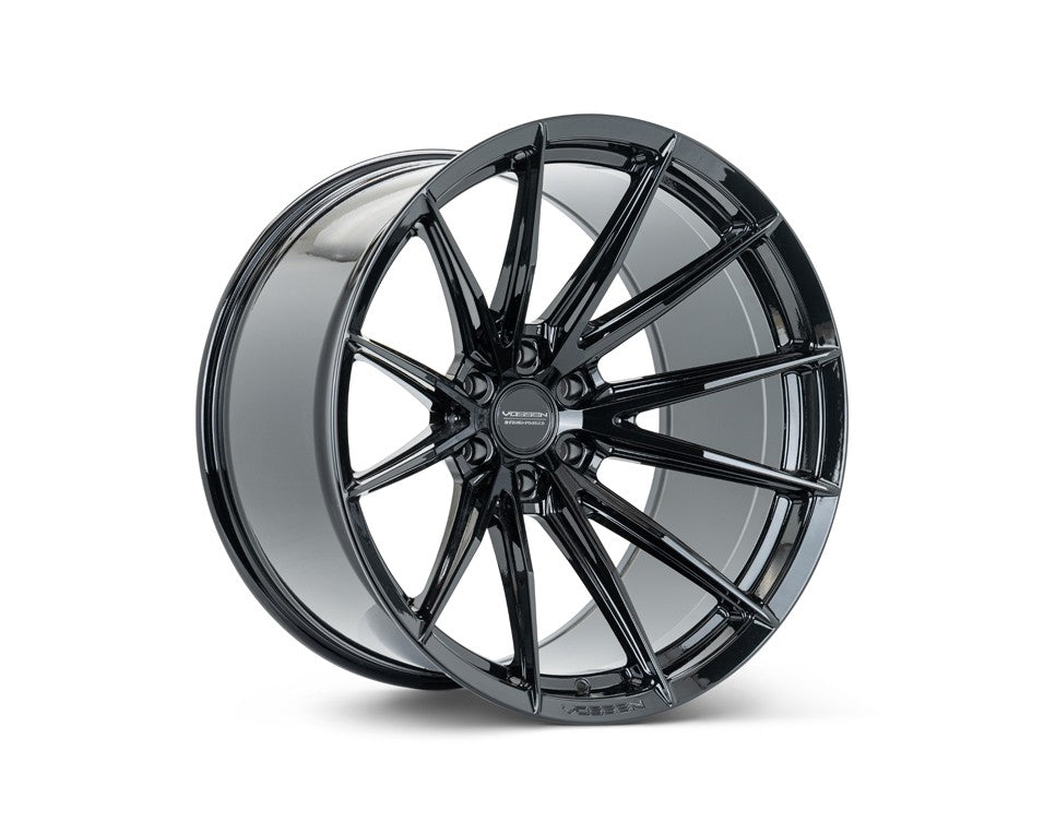 22" Vossen HFX2 Gloss Black 22x12 Concave Wheels Rims Fits Ford F150 2021 and Up