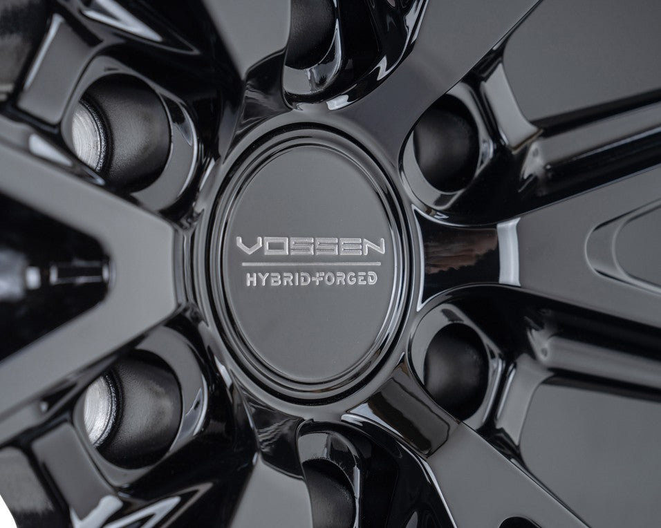 24" Vossen HFX2 Gloss Black 24x10 Concave Wheels Rims Fits RAM 1500