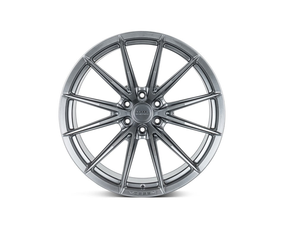 20" Vossen HFX2 Hyper Gunmetal 20x9.5 Concave Wheels Rims Fits Tesla Cybertruck
