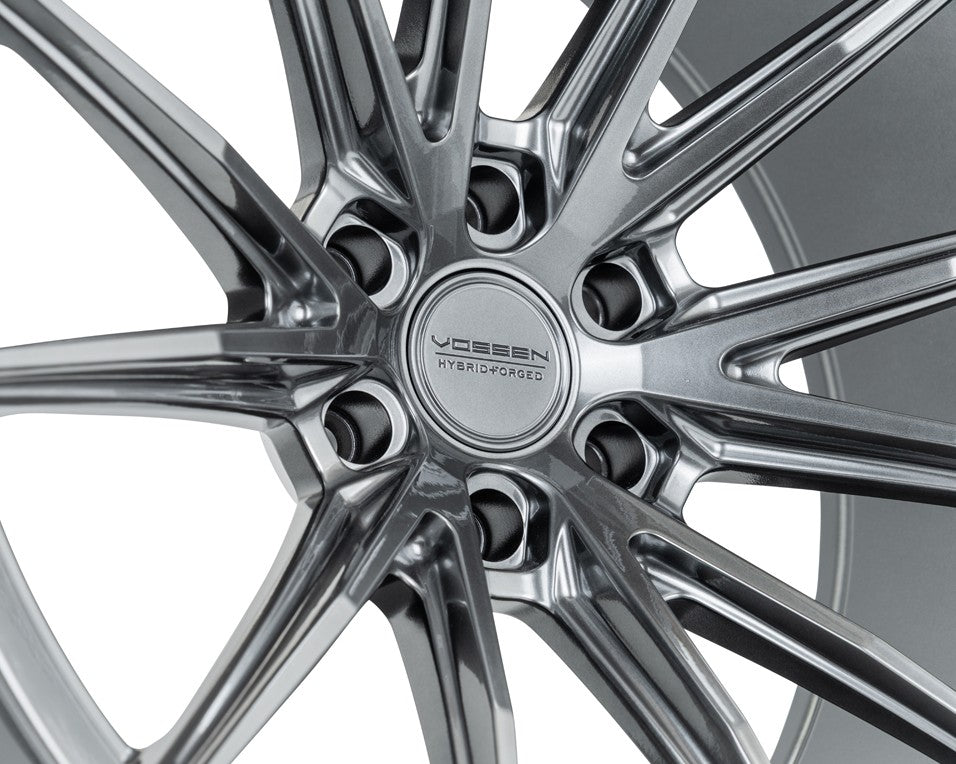 20" Vossen HFX2 Hyper Gunmetal 20x10 Concave Wheels Fits Ford F150 2015-2020