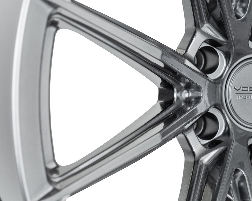 20" Vossen HFX2 Hyper Gunmetal 20x10 Concave Wheels Rims Fits Ford Bronco Raptor