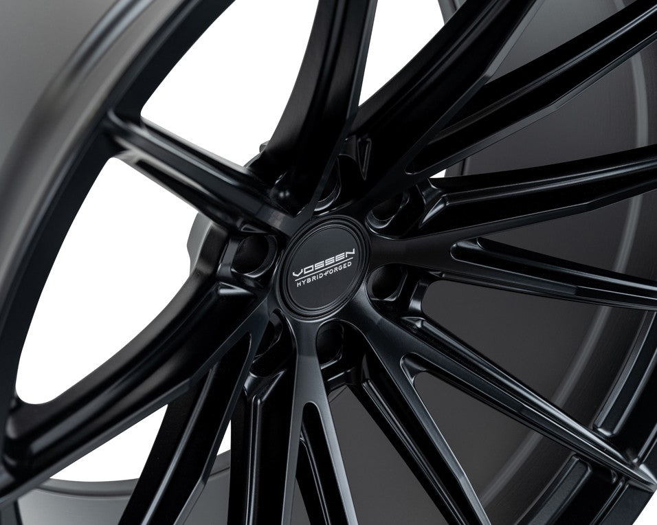 22" Vossen HFX2 Satin Black 22x12 Concave Wheels Rims Fits Ford F150 2015-2020