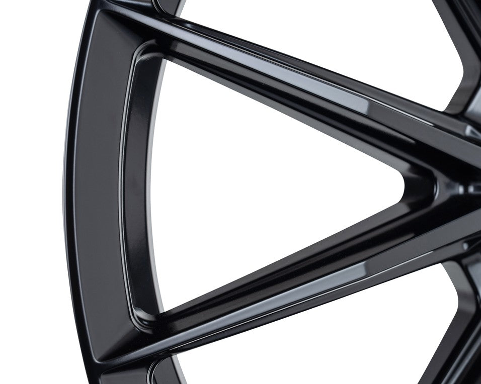 24" Vossen HFX2 Satin Black 24x10 Concave Wheels Rims Fits Chevrolet Tahoe