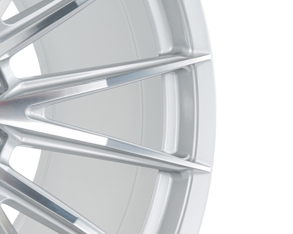 22" Vossen HFX2 Silver Polished 22x12 Concave Wheels Fits Ford F150 2021 and Up